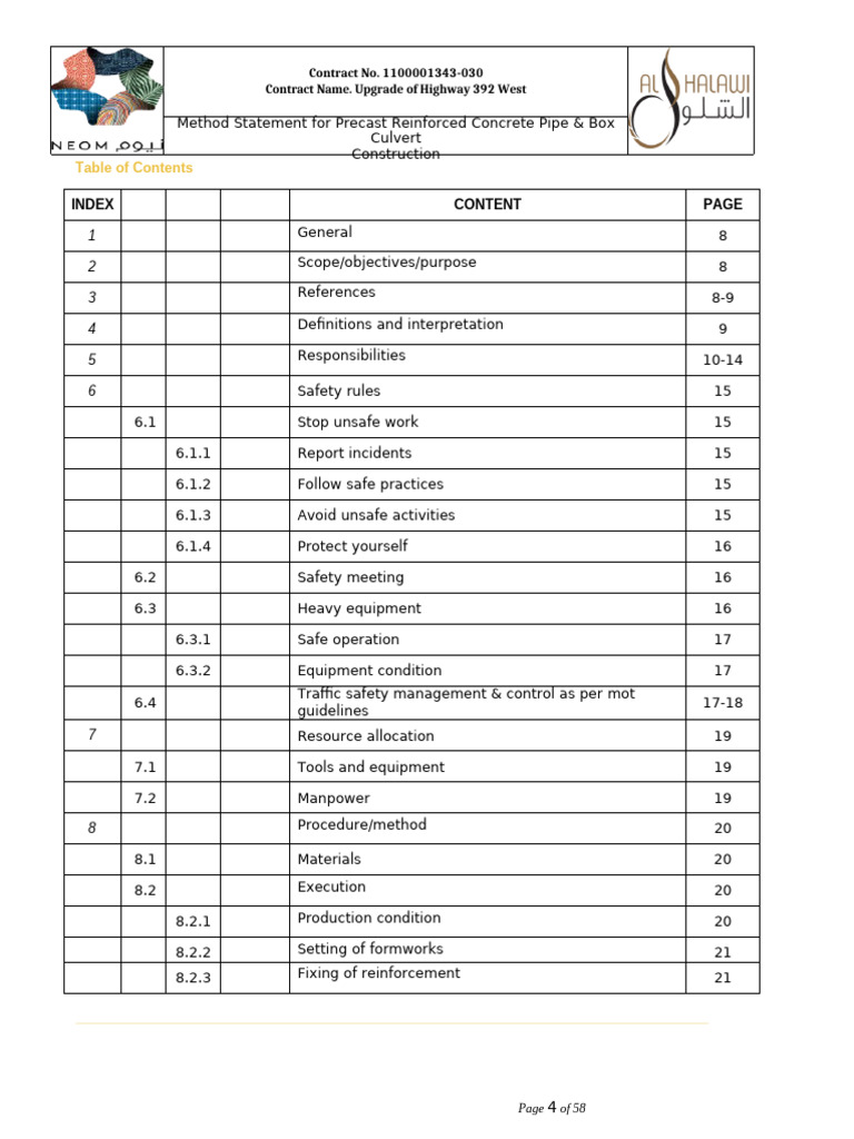 Precast Concrete Pipe Installation Guide | PDF | Concrete ...
