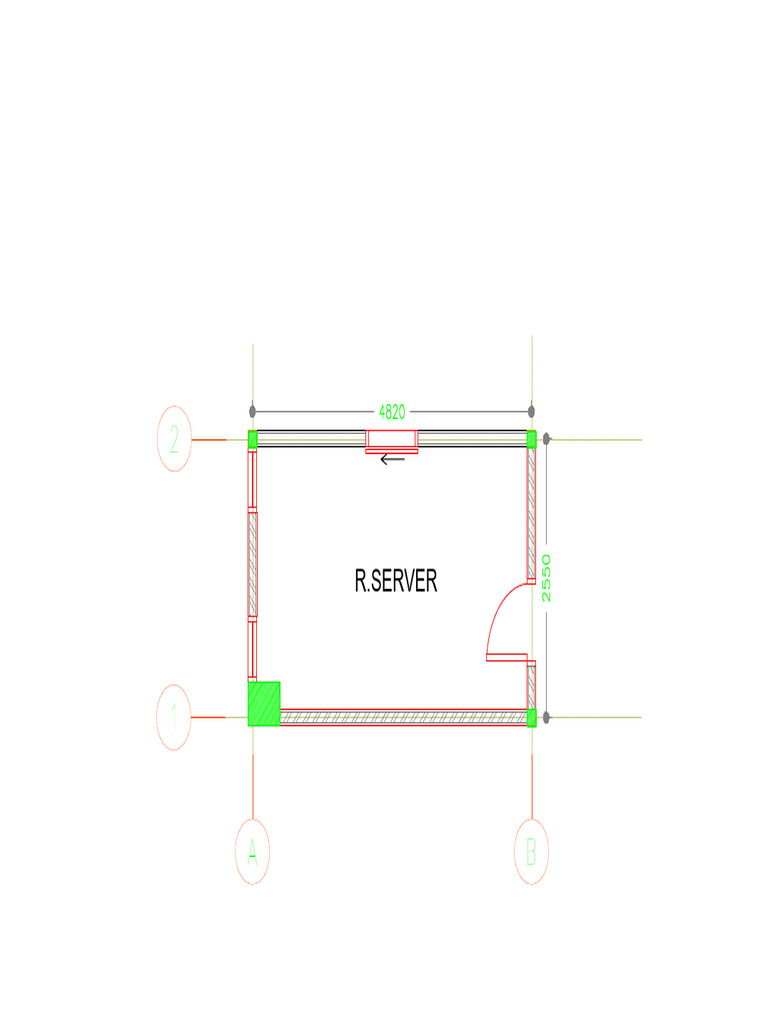 Layout Ruang Server | PDF