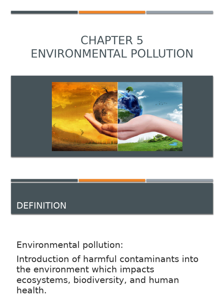 Chapter5 Environmental Pollution | PDF | Pollution | Water Pollution