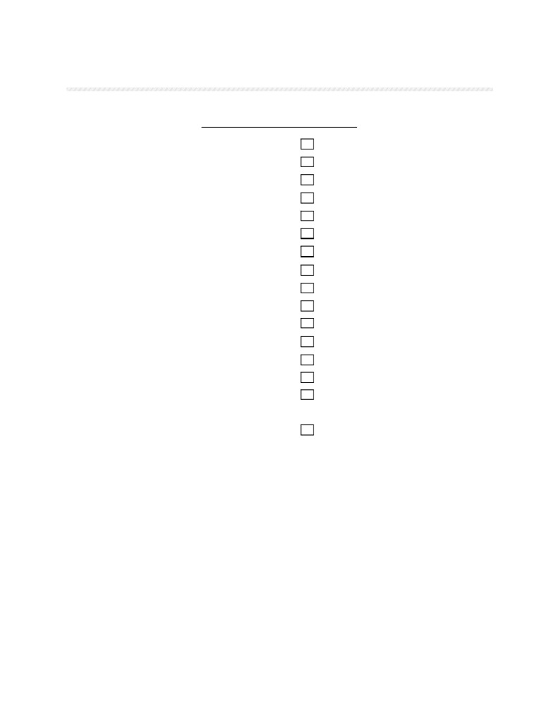 Checklist Form 26-6-2018 | PDF