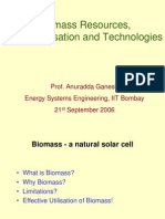 Biomass Resources, Characterisation and Technologies(AG)