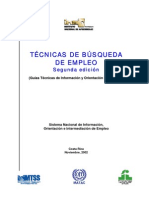 Guia Técnicas de Busqueda de Empleo (2ª Edic.)