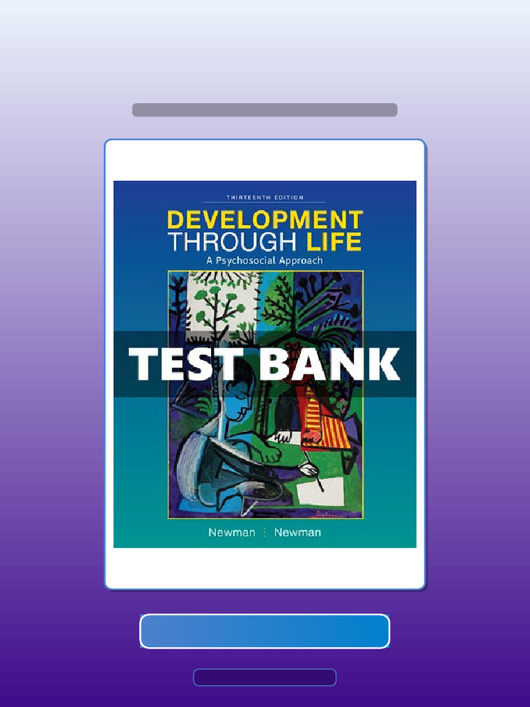 Development Through Life a Psychosocial Approach 13th Ed Newman eBook ...
