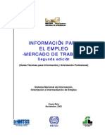 Guia Información para el Empleo -Mercado de Trabajo. (2ª Edic.)