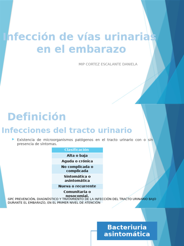 Expo Ivus | PDF | Infección del tracto urinario | Condiciones urológicas