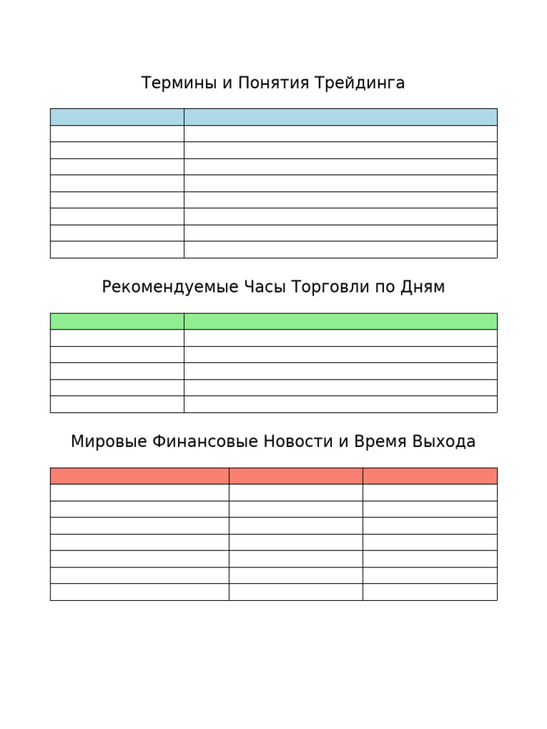 Trading Rus Color | PDF