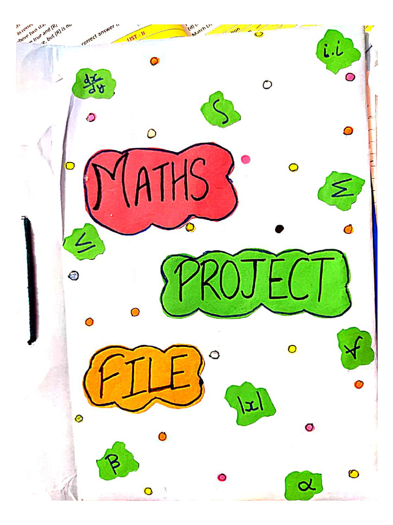 Maths Project Roll No 1 - 10 | PDF