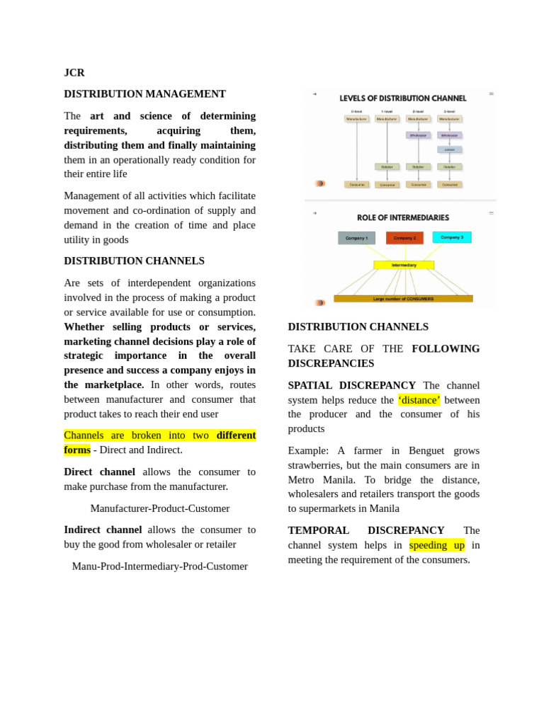Effective Distribution Management Strategies | PDF | Franchising | Retail