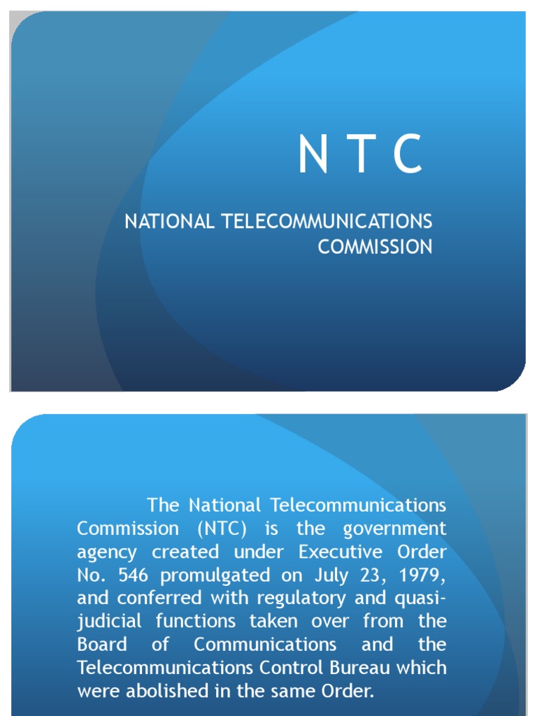 FINALS Media Law NTC Compiled PDF Cable Television Complaint