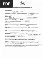 Family Member Certificate Application Form | PDF | Government And ...