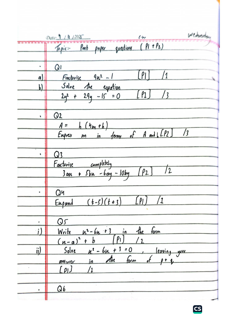 Practice Worksheet 2 | PDF