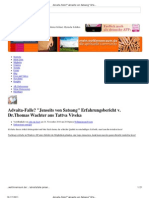 Advaita-Falle - Jenseits Von Satsang - Erfahrungsbericht v. DR - Thomas Wachter Aus Tattva Viveka - Mein - Weltinnenraum Community
