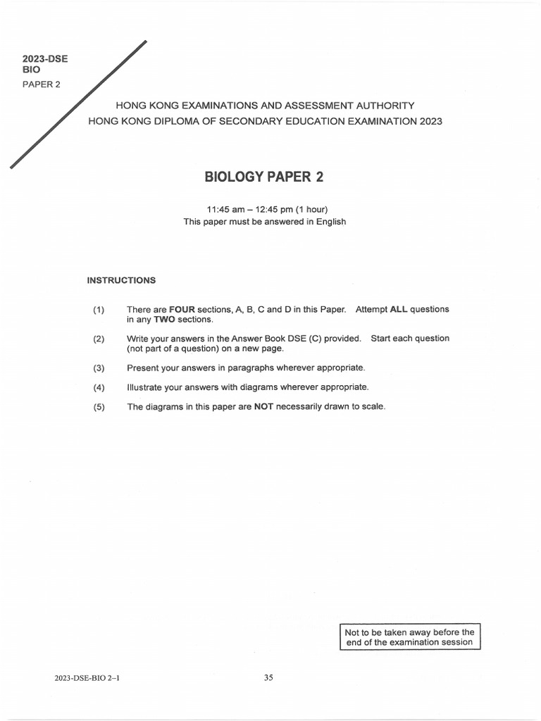 2023 DSE P2 | PDF