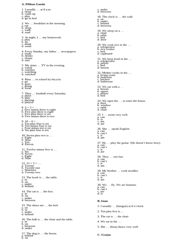 English Grammar Practice Exercises | PDF | Chess Openings | Chess