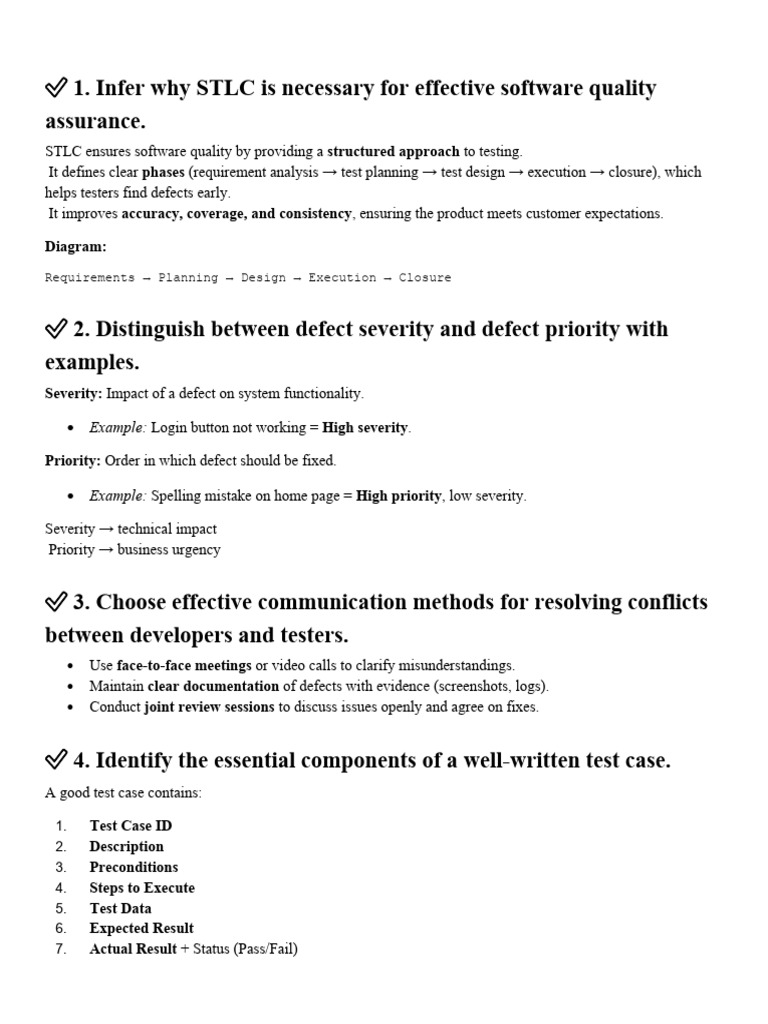 Sta | PDF | Software Testing | Usability