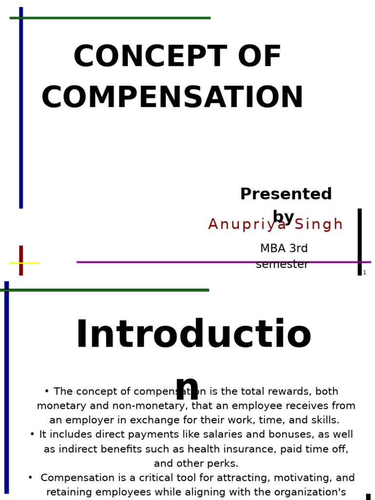 Understanding Employee Compensation Concepts | PDF | Compensation And ...