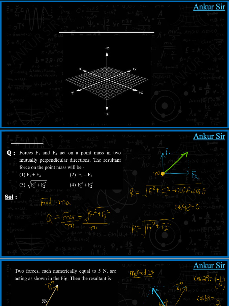 Dot Product and Vector Applications | PDF