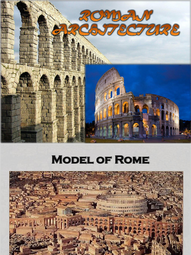 Origins and Innovations in Roman Architecture | PDF | Vault ...