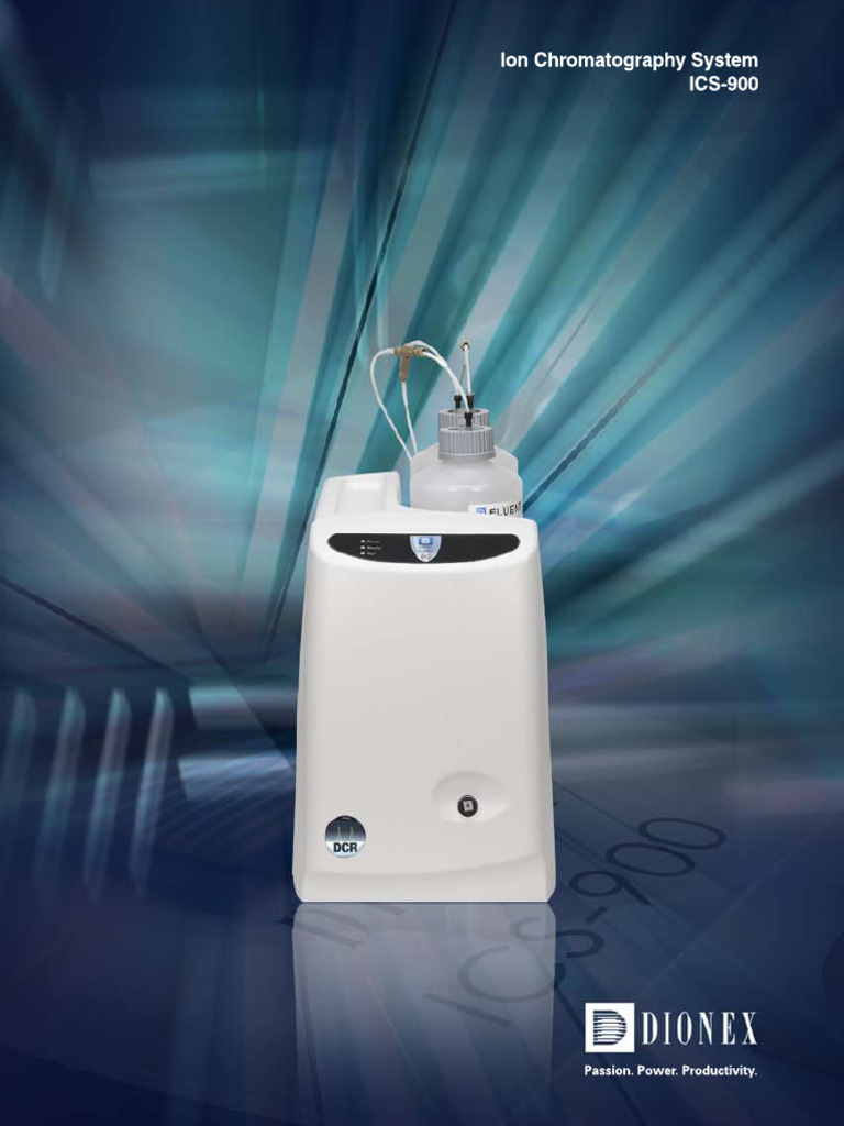 ICS-900 Ion Chromatography System Overview | PDF | High Performance ...