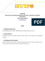 PERT/CPM: técnicas para planejamento e controle de projetos