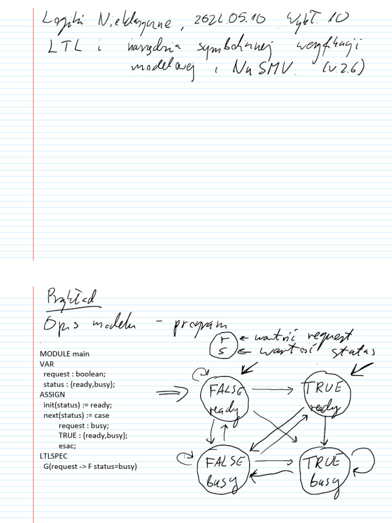 LTL Counterexamples in System Modules | PDF