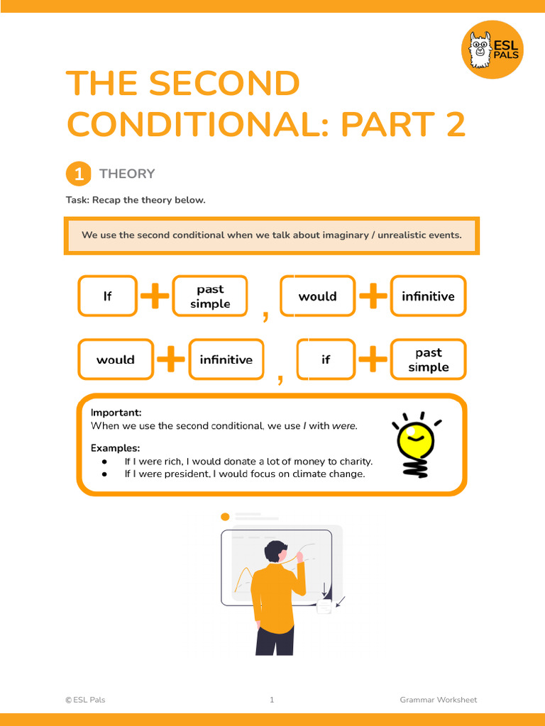Second Conditional - Part 2 | PDF
