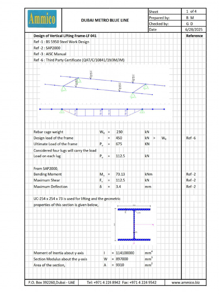 Load Calculation | PDF