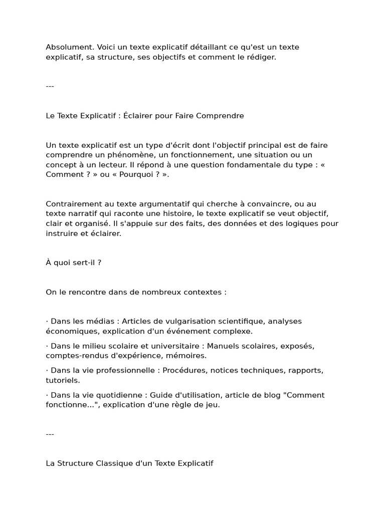 Guide du Texte Explicatif : Structure et Rédaction | PDF | Marée | Lune
