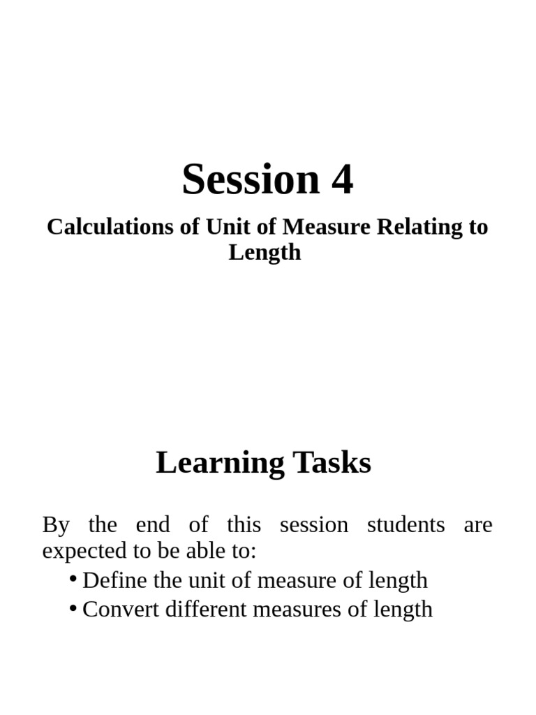 Understanding Length Measurements and Conversions | PDF