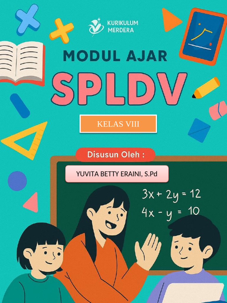 Modul SPLDV Kelas VIII Kurikulum Merdeka | PDF
