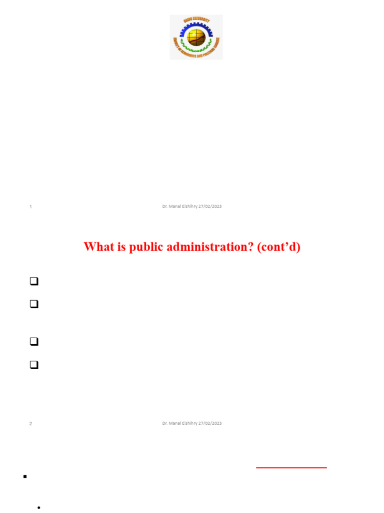 Understanding Public Administration Essentials | PDF | Bureaucracy ...