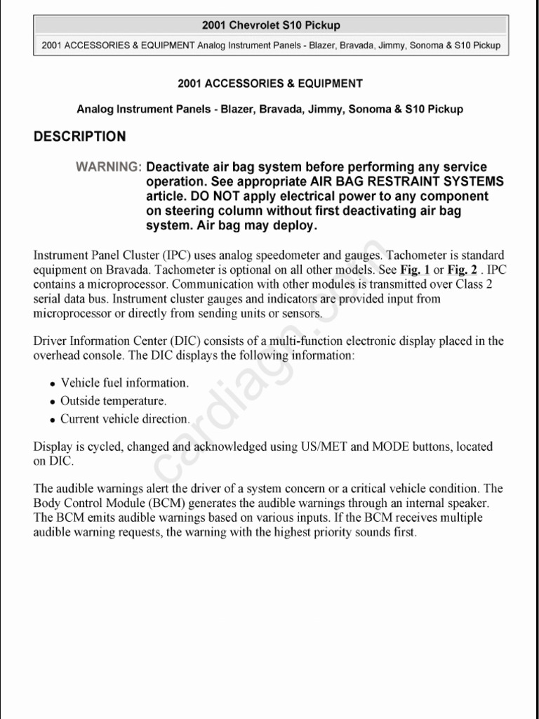 Instrument Panels | PDF