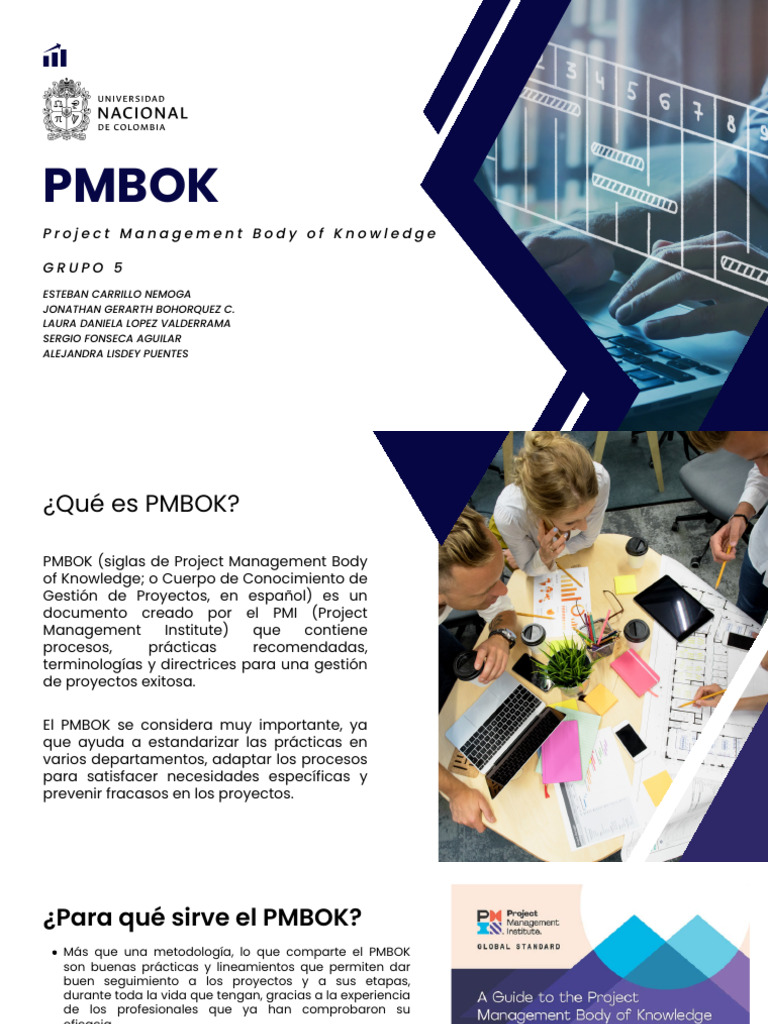 Guía Completa del PMBOK en Gestión de Proyectos | PDF | Calidad ...