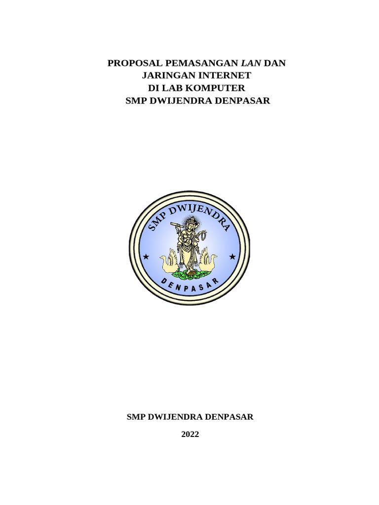 Proposal Pemasangan Lan Dan | PDF