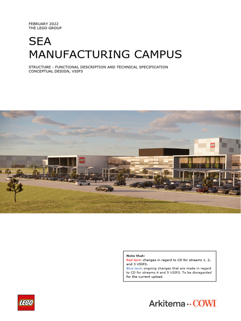 LEGO SEA Manufacturing Campus Design Specs | PDF | Specification ...