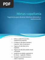 Metas capellanía