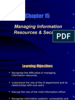 Managing Information Resources & Security
