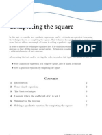 Completing Square
