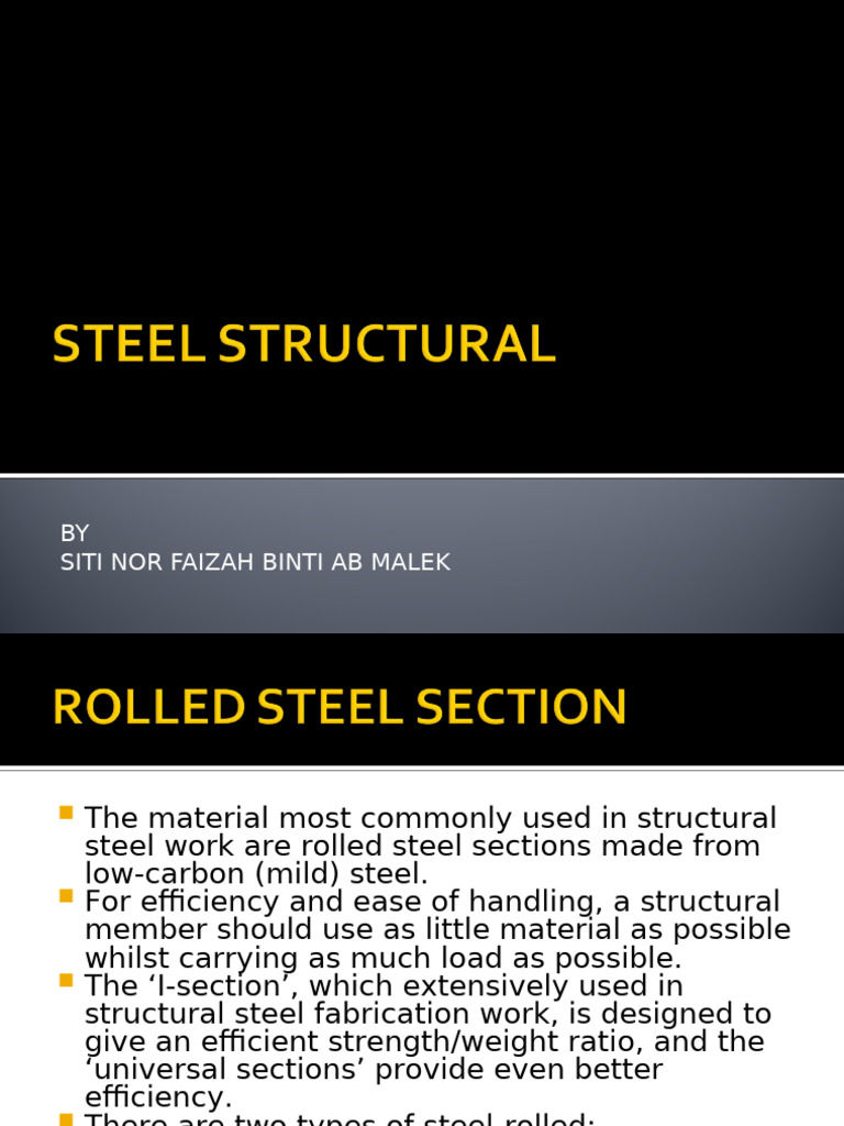 Hot vs Cold Rolled Steel Sections Explained | PDF | Rolling ...