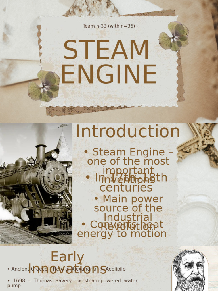 STEAM Engine | PDF