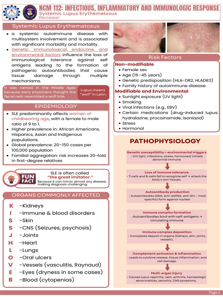 Understanding Systemic Lupus Erythematosus | PDF | Immune System ...