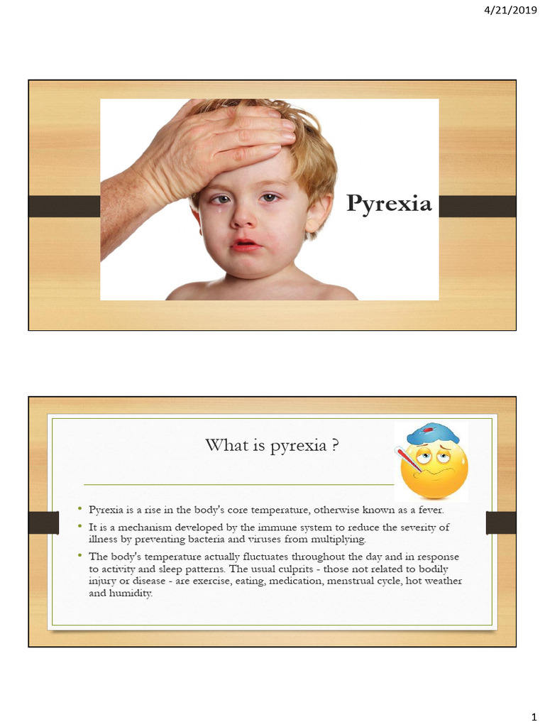 Pyrexia 2019 | PDF | Fever | Clinical Medicine