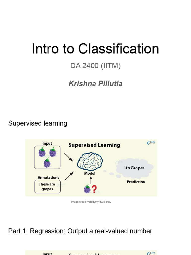 slide_3 | PDF | Statistical Classification | Machine Learning