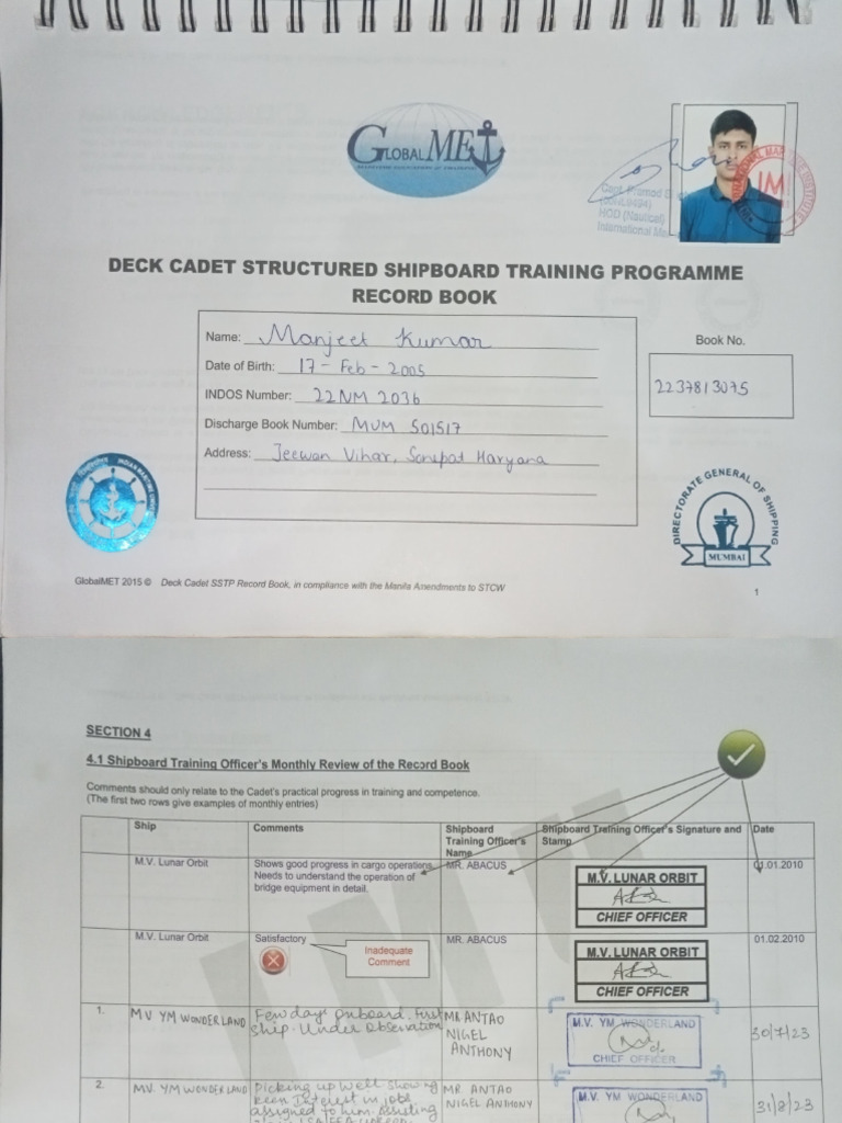 Record Book and Project | PDF