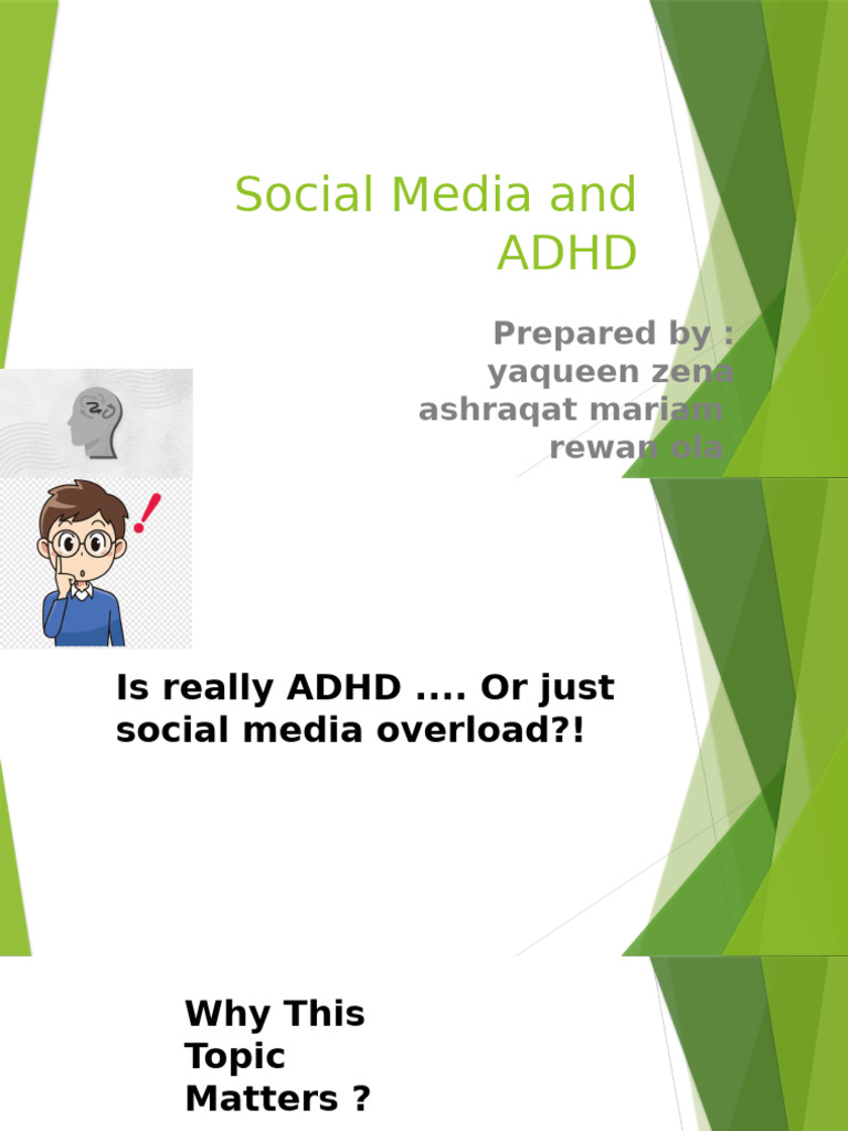 Social Media's Impact on ADHD Symptoms | PDF | Attention Deficit ...