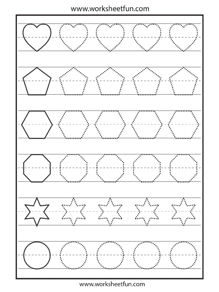 Shape Tracing 3 | PDF