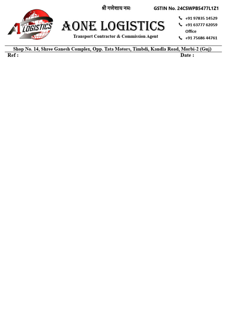 AONE Logistics Contact Information | PDF