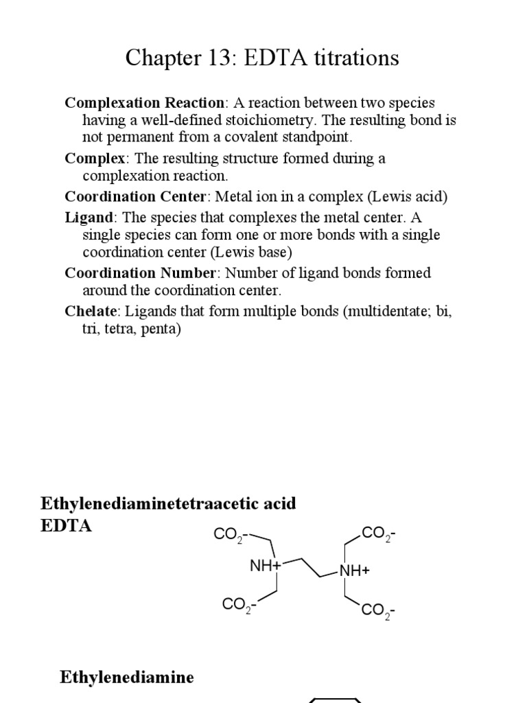 EDTA Titration, Types, Advantages, Disadvantages, 54 OFF