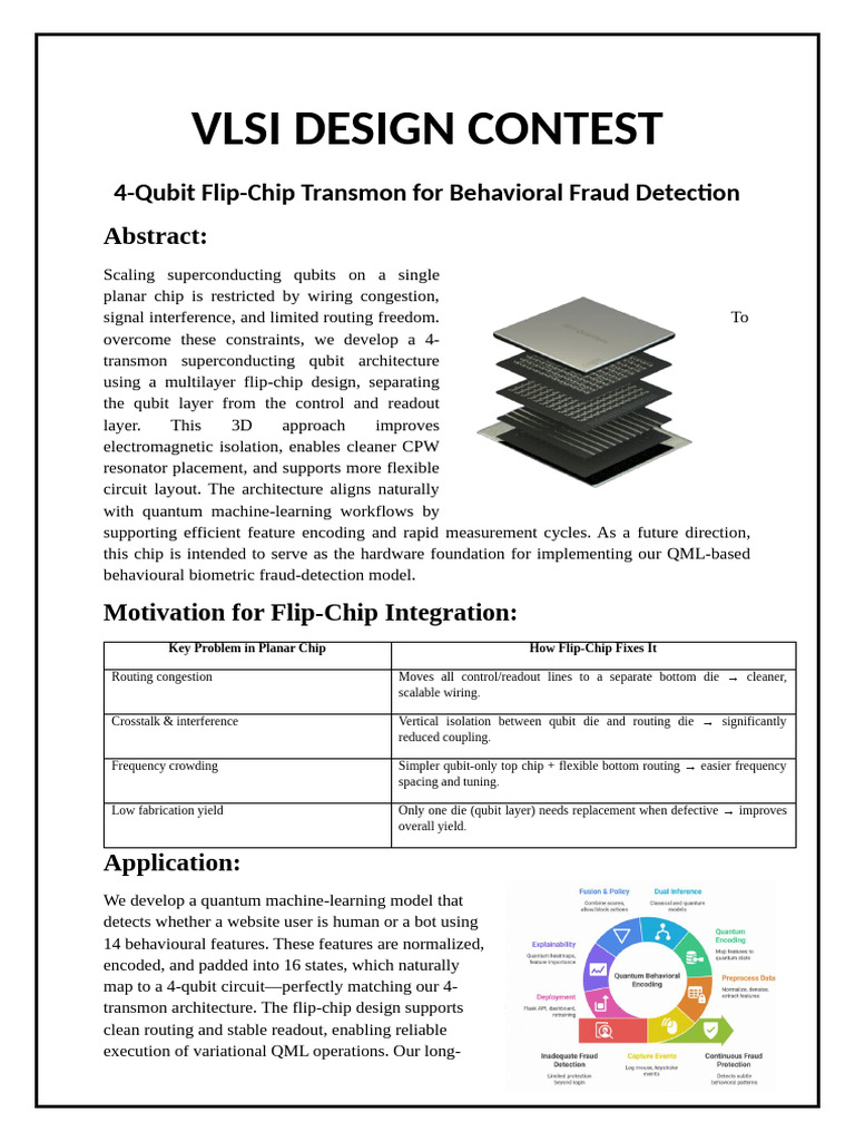 4-Qubit Flip-Chip Transmon Design | PDF | Integrated Circuit ...
