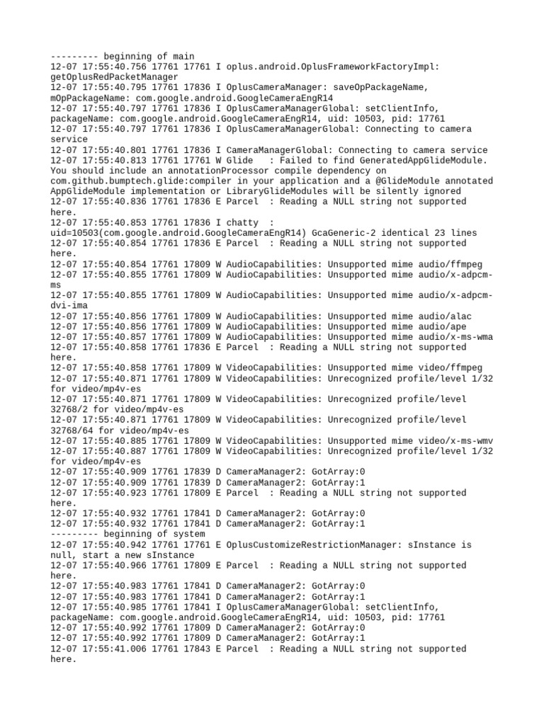 Log Cat 1765104940385 | PDF | Software | Computer Science